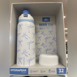 Hydrapeak Oasis Blue Bows Tumbler